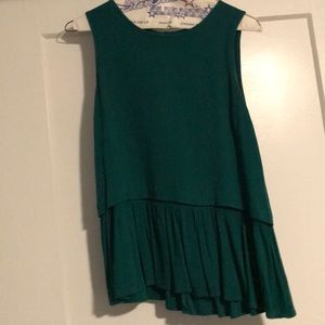 Small emerald green Miami top from Francesca’s